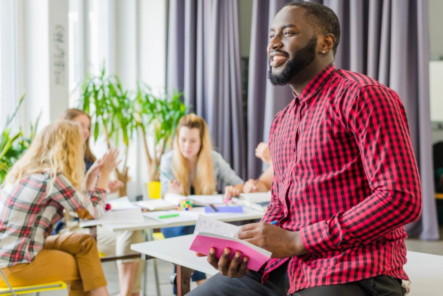 Momento di riflessione individuale durante il percorso formativo